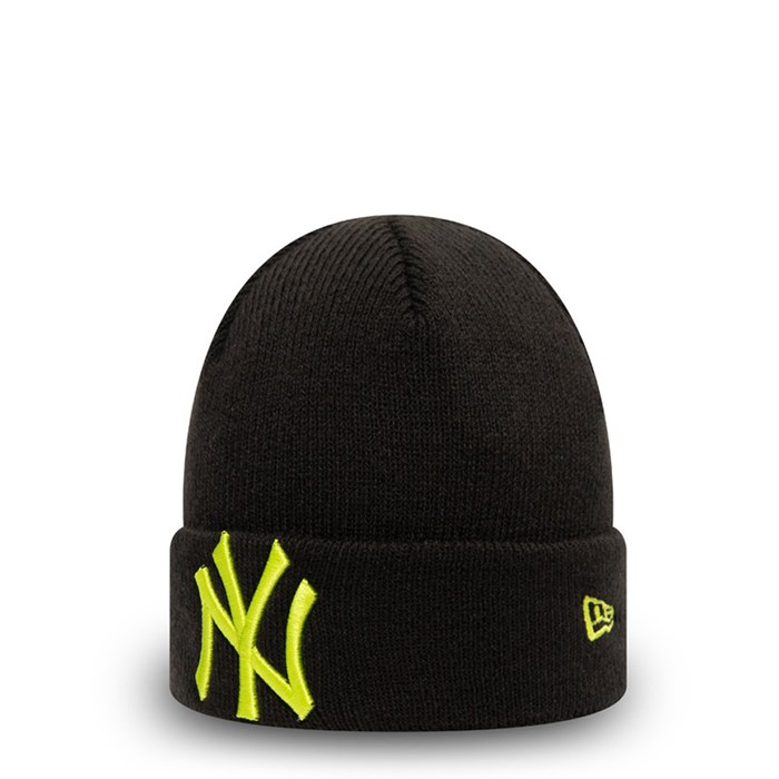 New York Yankees Pop Infant Cuff Pipohattu Mustat - New Era Lippikset Halpa hinta FI-630254